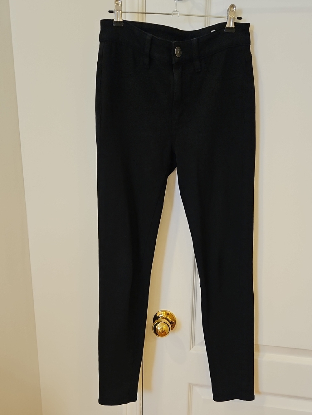 American Eagle Black Super Stretch Hi-Rise Jeggings Skinny Jeans